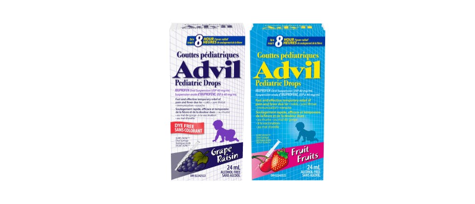Gouttes pédiatriques Advil