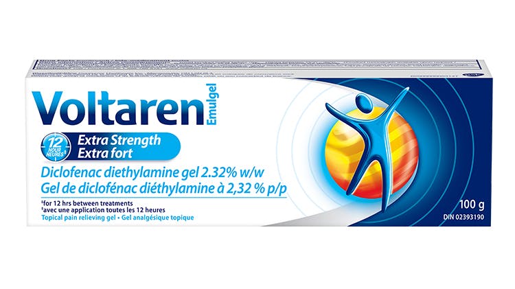 Voltaren Emulgel Extra fort diclofénac diéthylamine à 2,32 % p/p