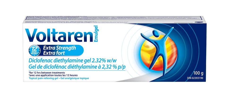 Voltaren Emulgel Extra fort diclofénac diéthylamine à 2,32 % p/p