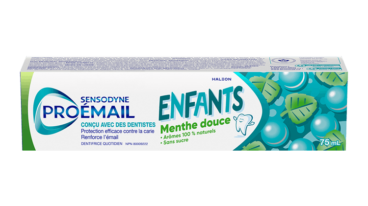 Pro-Émail Enfants pour les enfants de 2 ans et plus