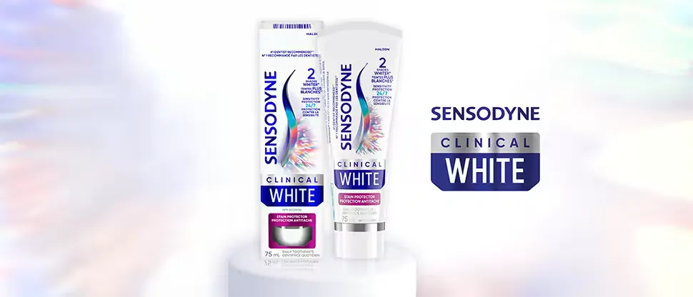En savoir plus sur Sensodyne Clinical White