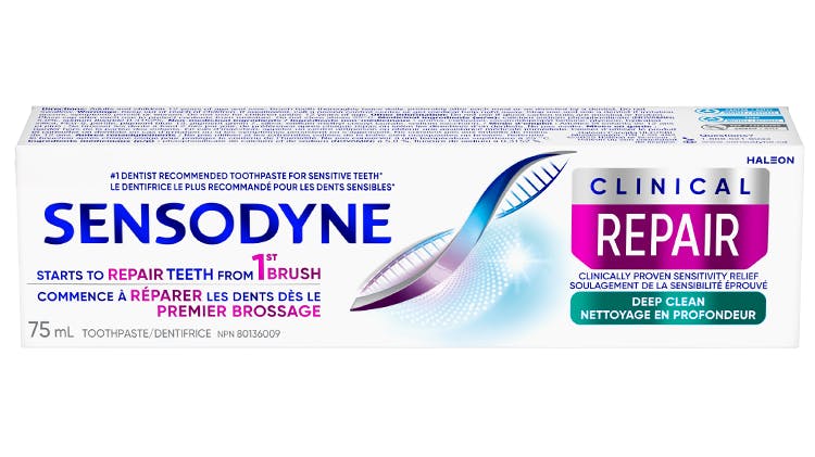 Image du dentifrice SENSODYNE Clinical Repair