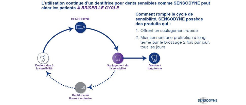 Le cycle de récurrence de l'hypersensibilité dentinaire et les objectifs de gestion