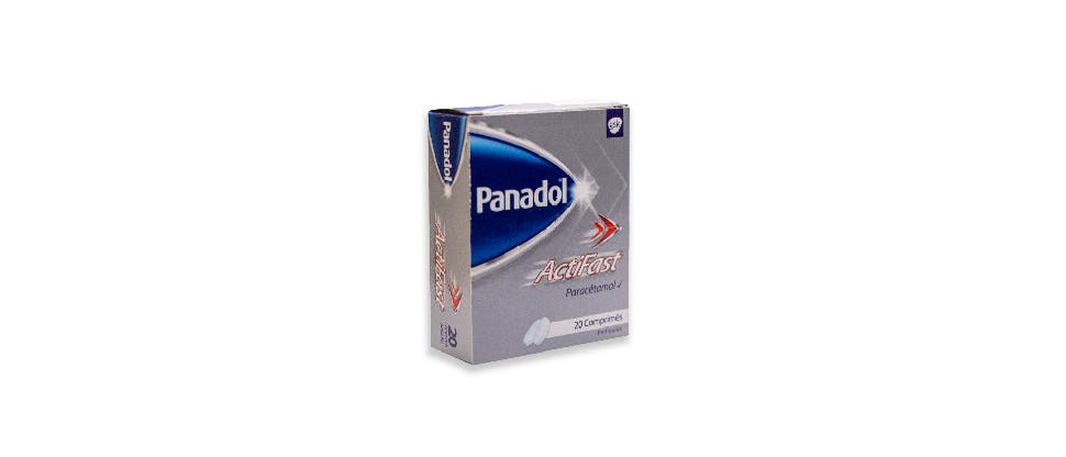 Packshot  de Panadol Actifast paracétamol