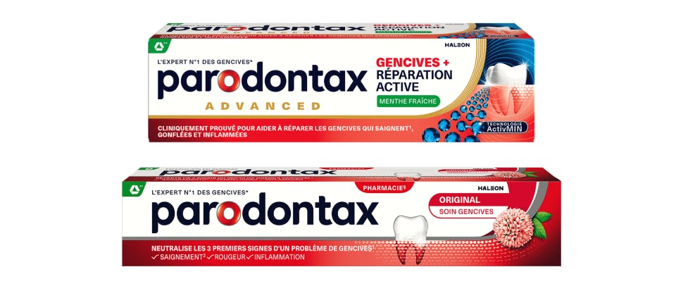 Dentifrice Parodontax pour la Santé des gencives