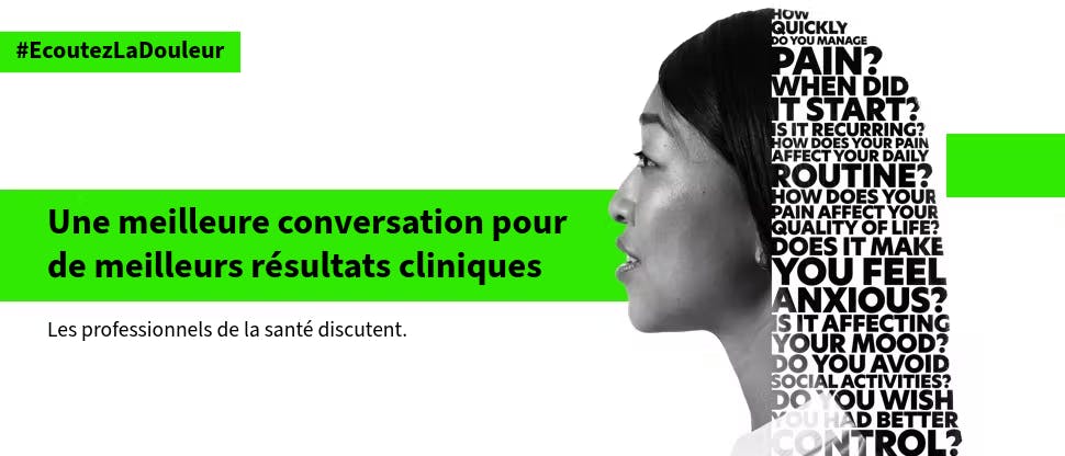 Image d’une femme avec une phrase