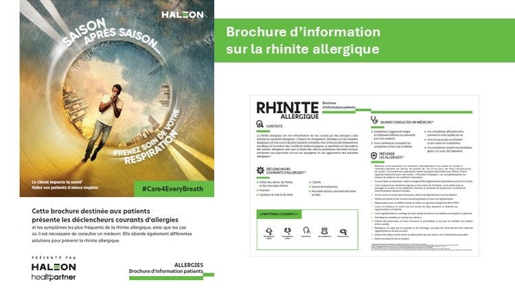 Brochure d’information sur la rhinite allergique 