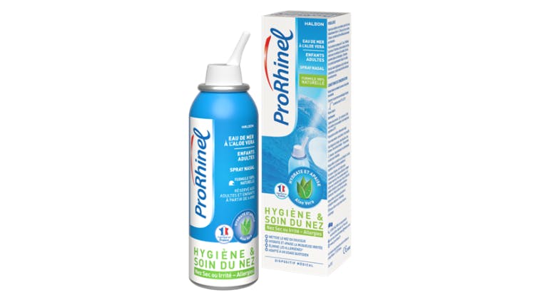 Pack spray ProRhinel Eau de Mer à l’Aloe Vera