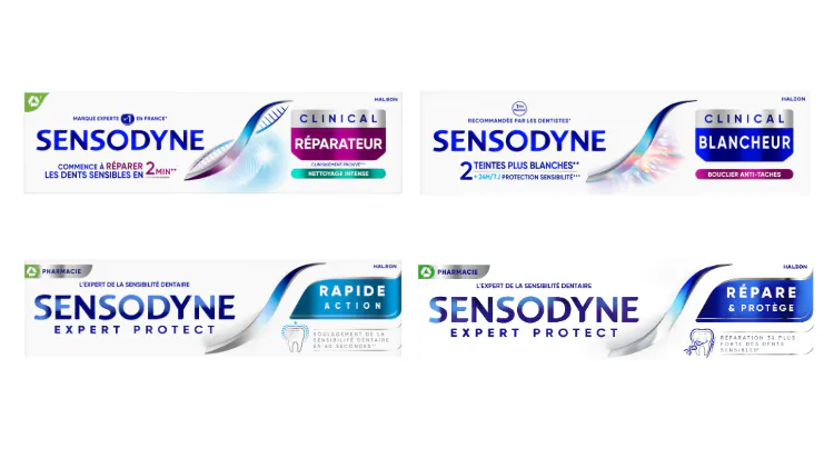 Divers produits Sensodyne