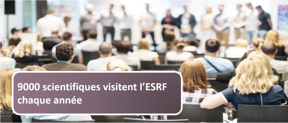 9000 scientifiques visitent l’ESRF chaque année