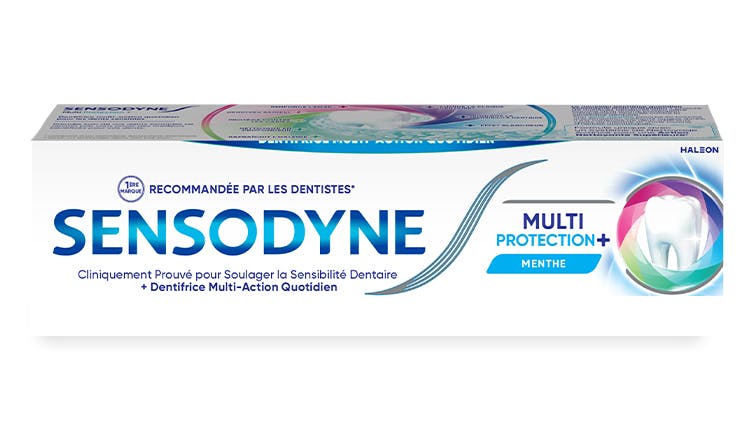 Packshot du dentifrice Sensodyne Multi Protection+