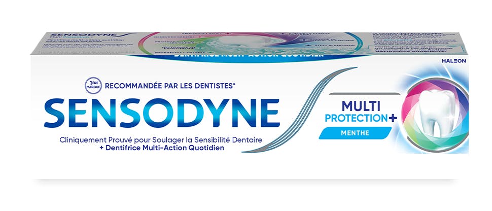 Packshot du dentifrice Sensodyne Multi Protection+