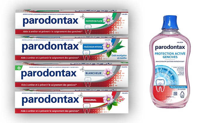 Gamme parodontax