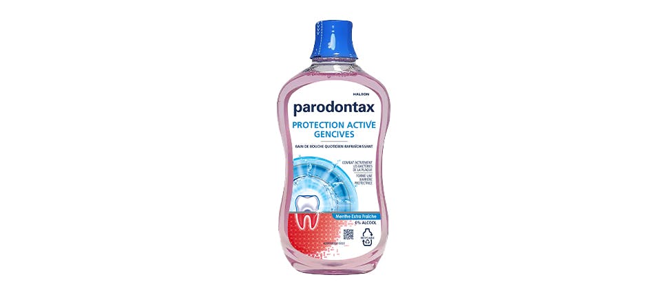 Packshot du parodontax Bain de bouche