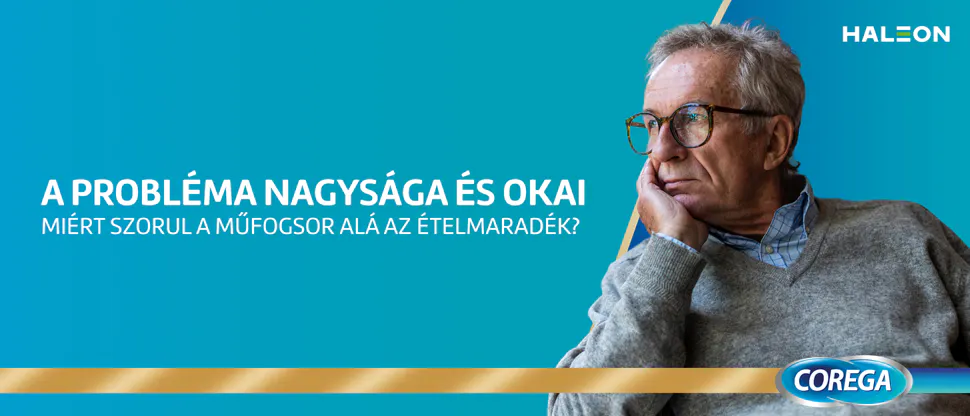 A probléma nagysága és okai – miért szorul a műfogsor alá az ételmaradék?