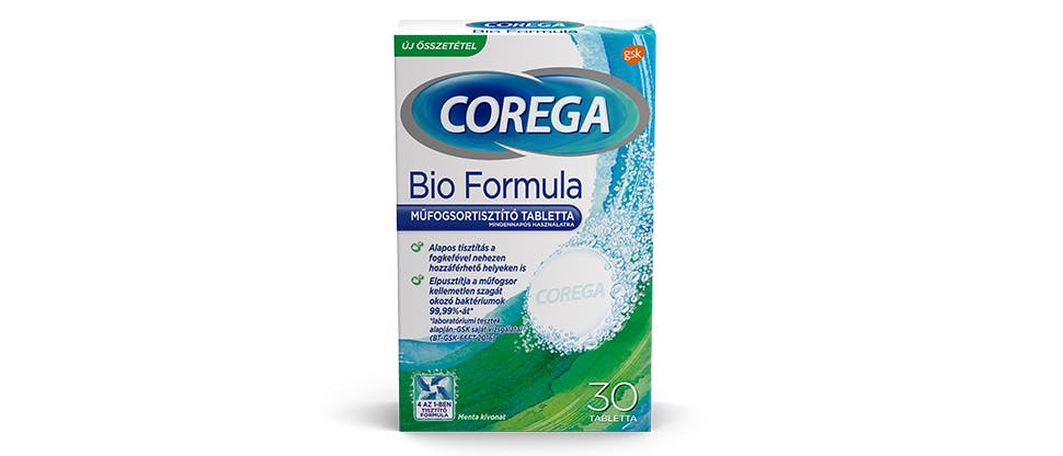 Corega Bio Formulaműfogsortisztító