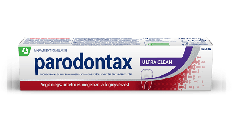 parodontax fogkrém csomagolás