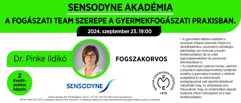 A fogászati team szerepe a gyermekfogászati praxisban