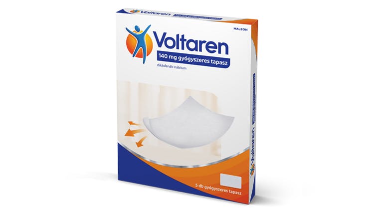 Voltaren 140 mg gyógyszeres tapasz 
