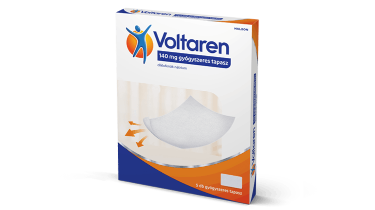 Voltaren 140 mg gyógyszeres tapasz