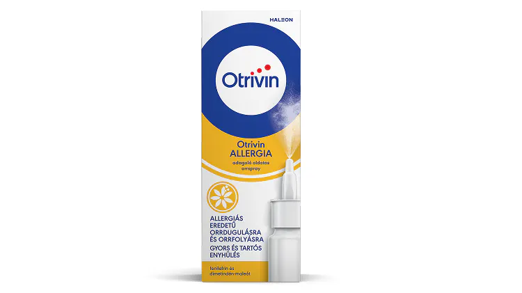 Otrivin Allergia adagoló oldatos orrspray dobozfotó