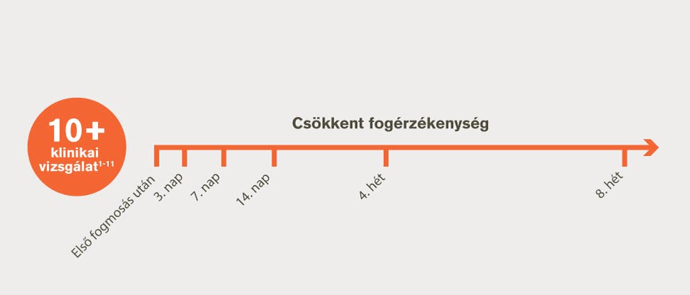 Több mint 10 vizsgálat: enyhíti a fogérzékenység okozta fájdalmat