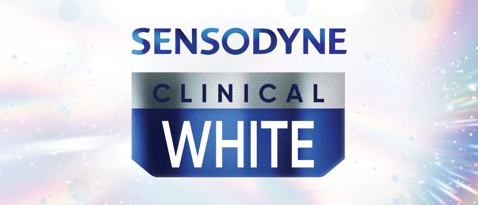 Sensodyne Clinical White fogkrém akció közben