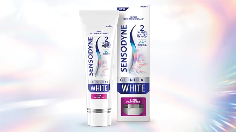Sensodyne whitening fogkrém packshot