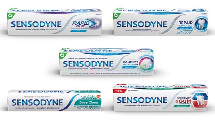 Sensodyne termékcsalád