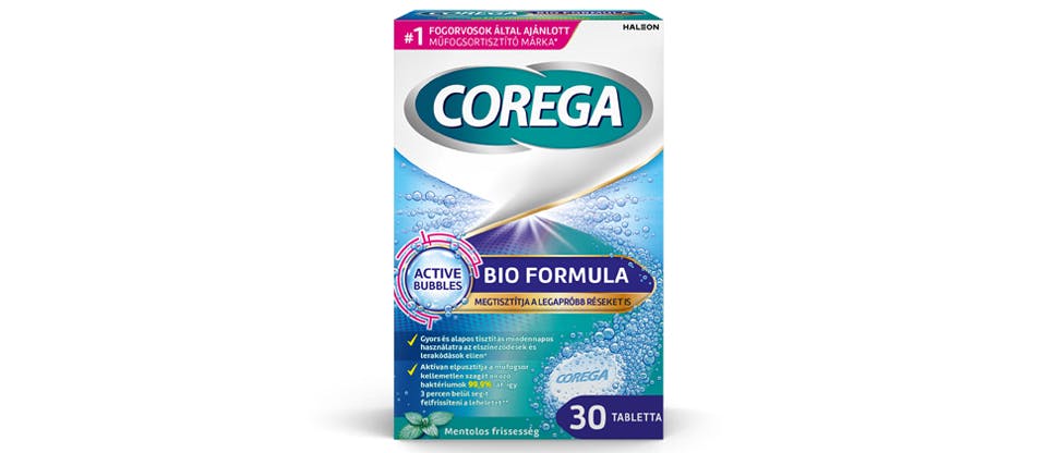 Corega Bio Formulaműfogsortisztító