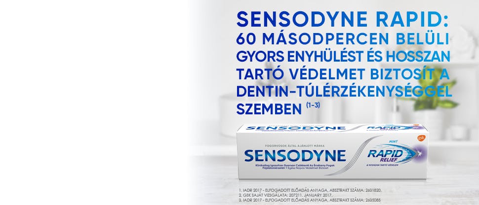 Sensodyne Rapid fogkrém