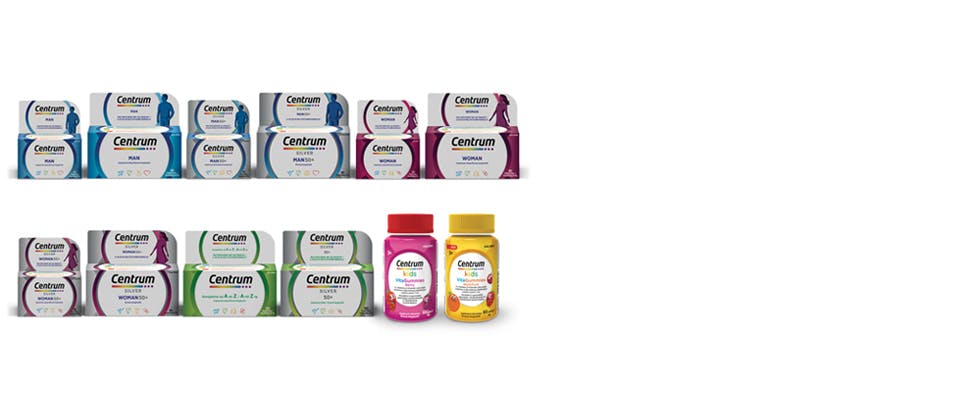 Centrum Multivitamin termékválaszték