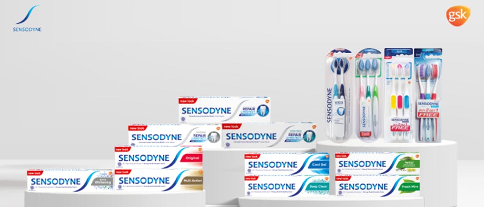 Rangkaian Produk Sensodyne