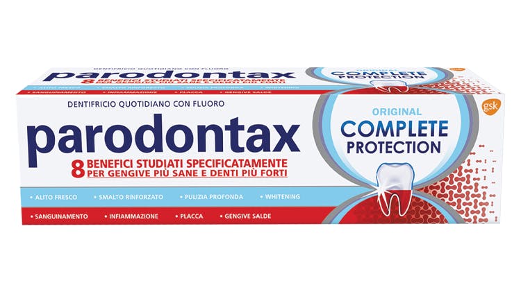 Confezione dentifricio parodontax Complete protection