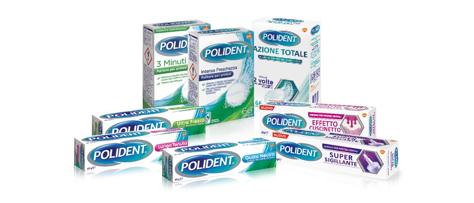 Linea di prodotti Polident