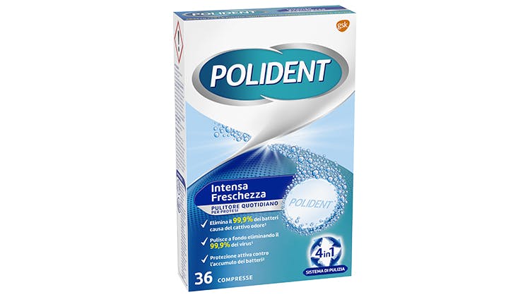 Polident Intensa Freschezza pulitore per protesi per uso quotidiano