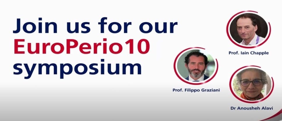 Invito per i professionisti dentali a partecipare all’evento Europerio 2022