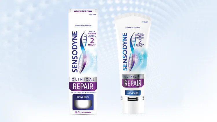 Dentifricio Sensodyne Clinical Repair Active White