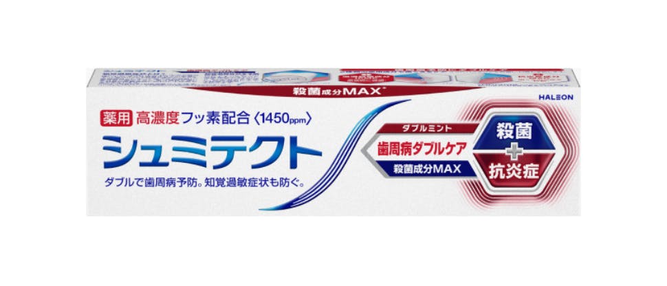 シュミテクト　知覚過敏＆歯周病ダブルケアEX　99g　7個セット！ シュミテクト 歯周病ダブルの通販