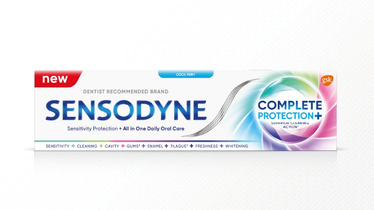 Sensodyne Complete Protection+ | Haleon HealthPartner