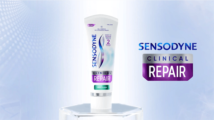 Sensodyne Clinical Repair tandpasta packshot