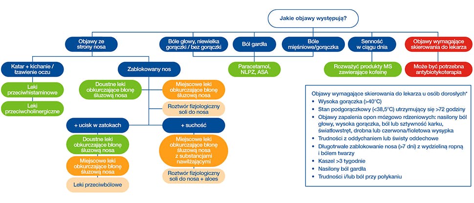 Schemat objawów 