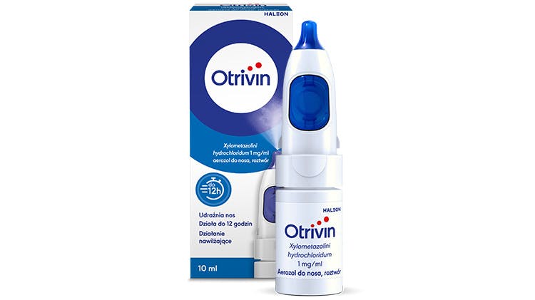 Zdjęcie opakowania produktu Otrivin Wersja podstawowa