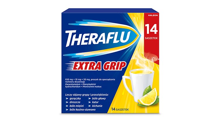 Theraflu Extra Grip, saszetki