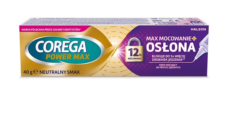 corega Max Mocowanie + Osłona