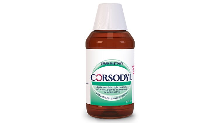 Płyn do płukania jamy ustnej Corsodyl 0,2%