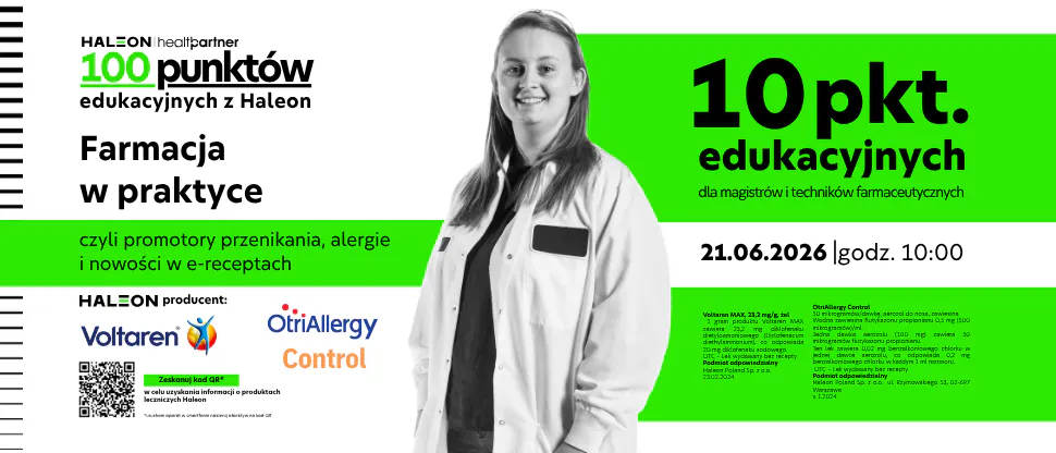 Farmacja w praktyce, czyli promotory przenikania, alergie i nowości w e-receptach