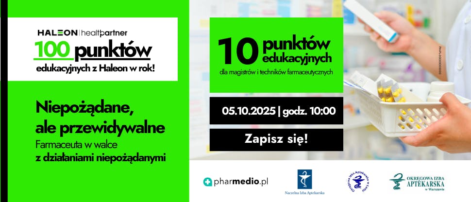 100 punktów edukacyjnych z Haleon w rok!