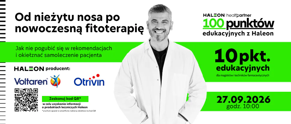Od nieżytu nosa po nowoczesną fitoterapię