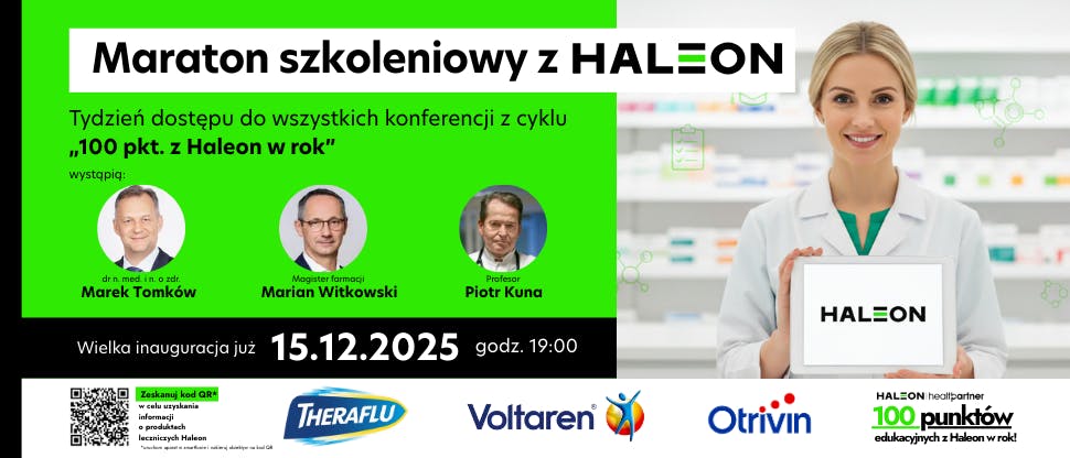 Maraton Szkoleniowy z Haleon – 15–21 grudnia 2025